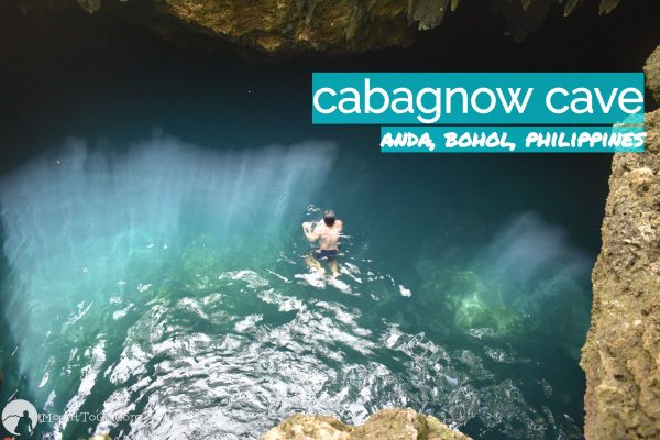 Cabagnow Cave in Anda, Bohol, Philippines