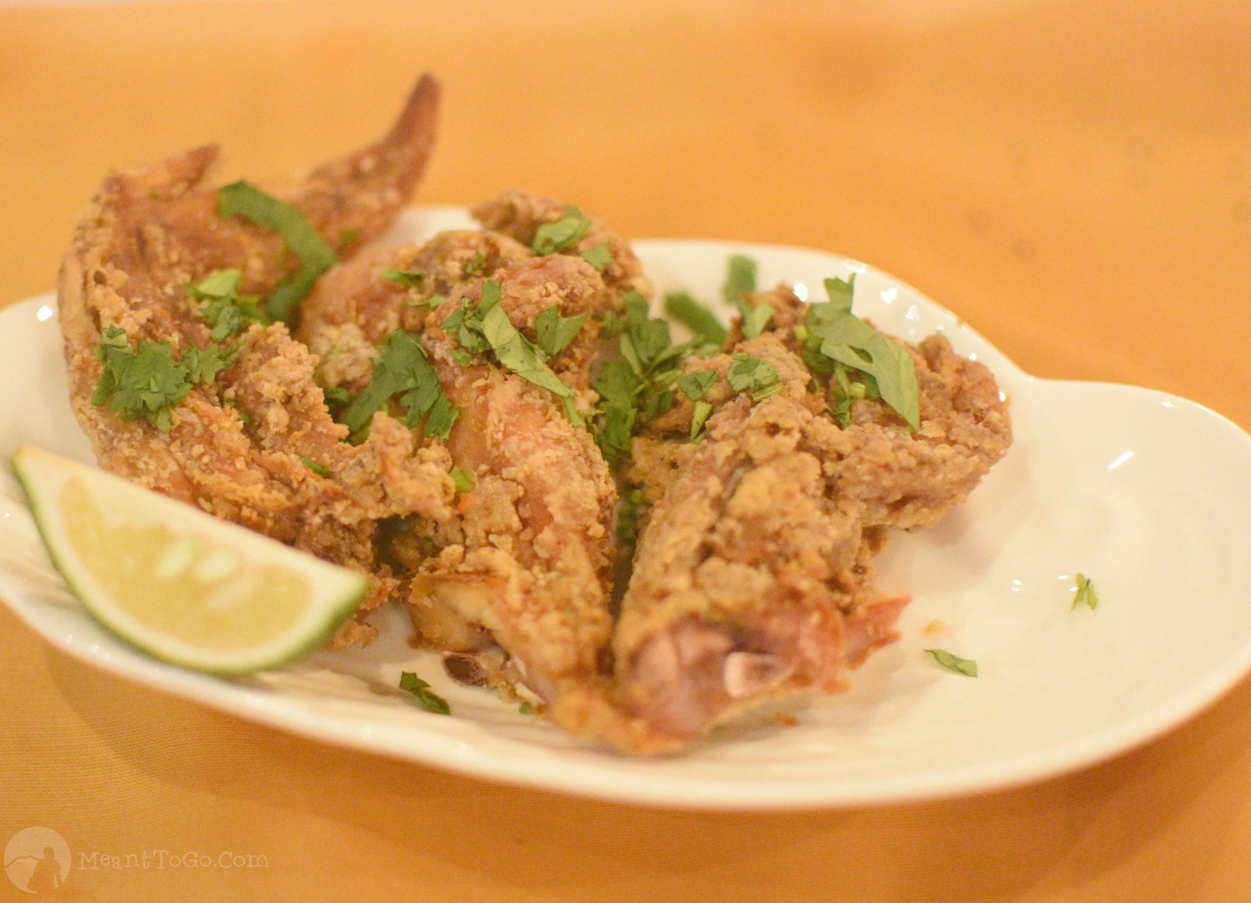 Masala Chicken Wings served at the 5S Box Indian Restaurant
