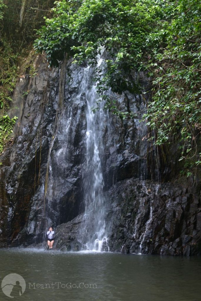 Taktak Falls in Santa Monica, Siargao