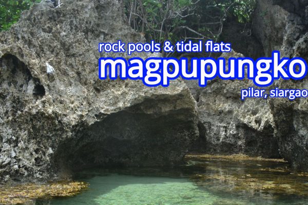magpupungko rock pools and tidal flats