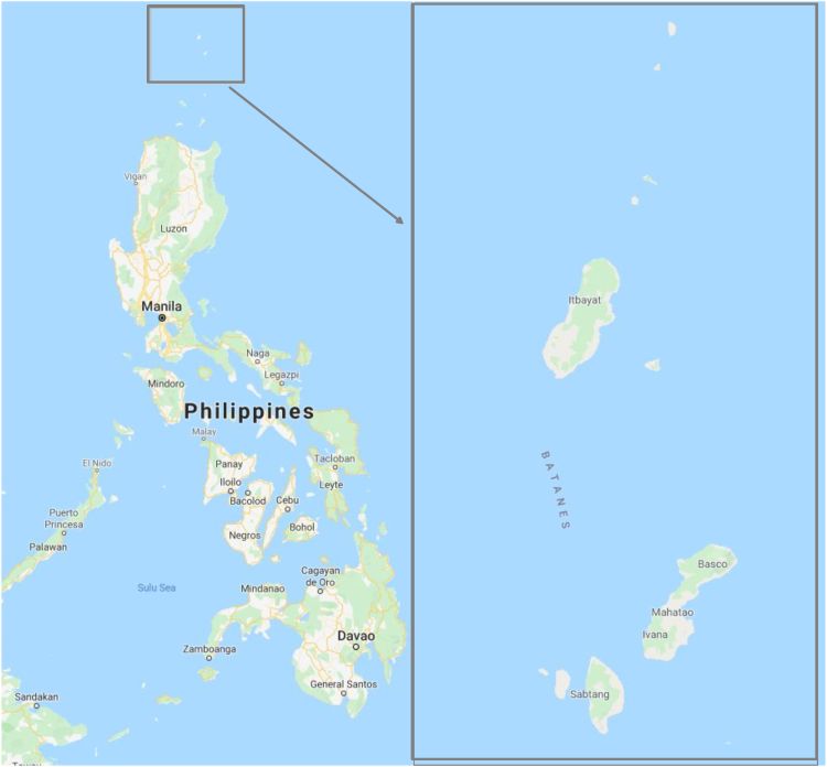 Map Of Batanes 