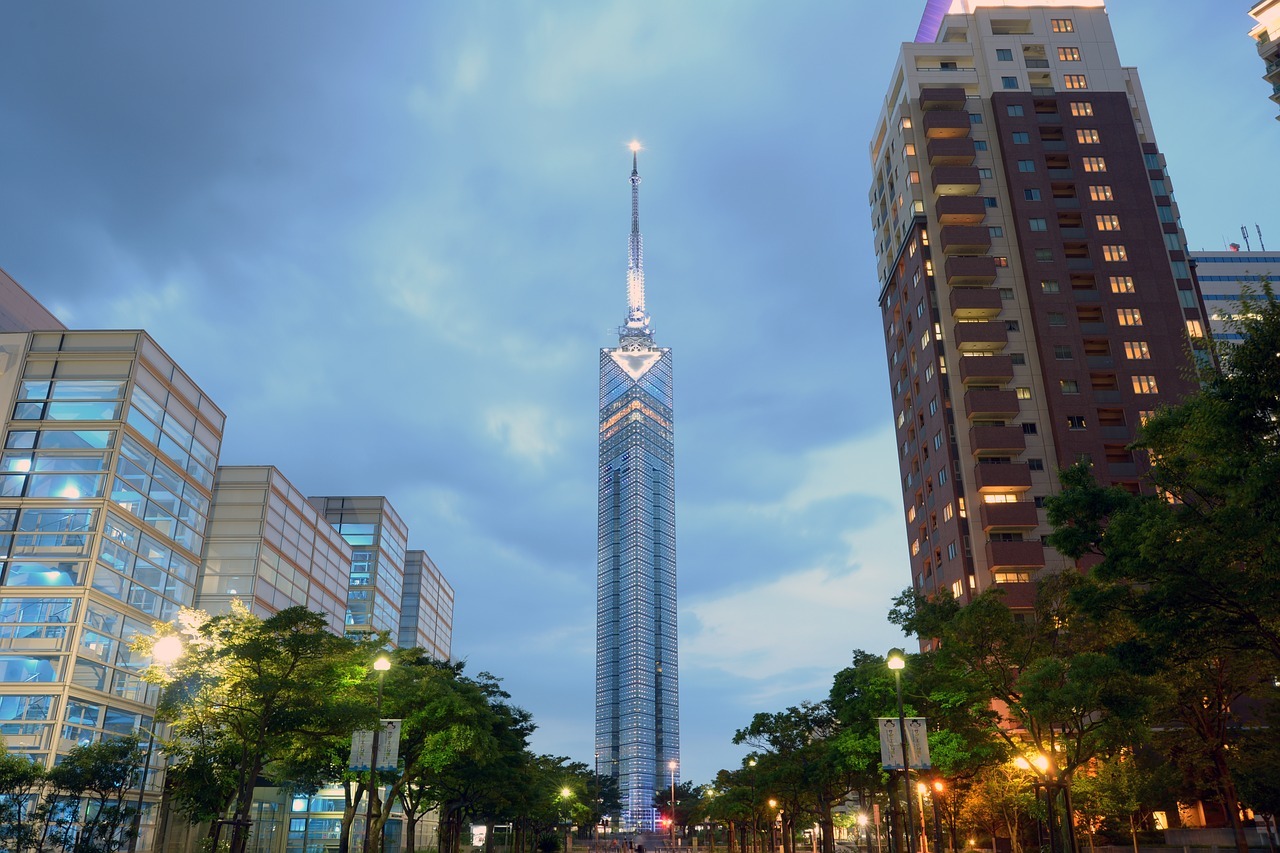 Fukuoka Tower, Fukuoka, Japan