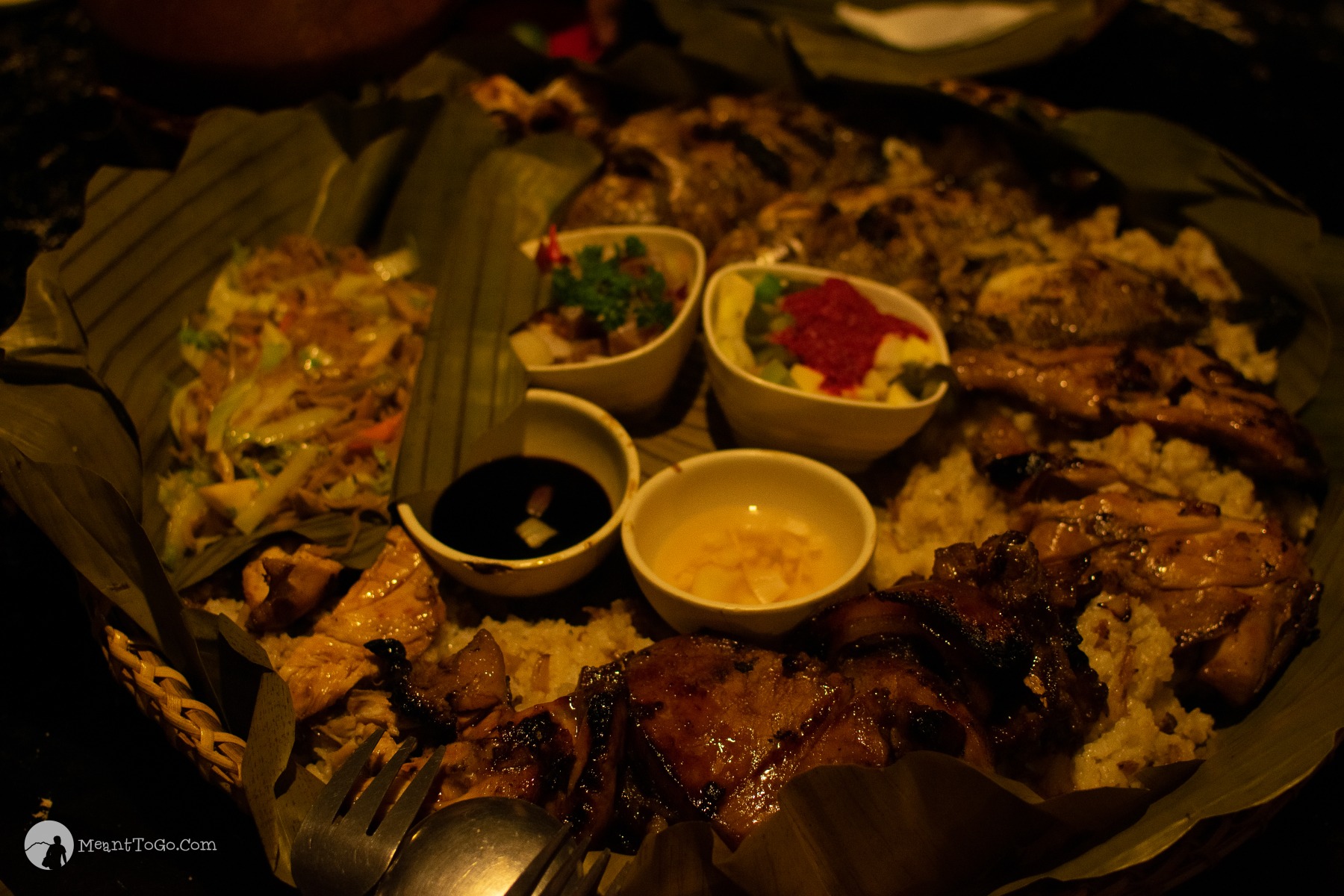 Boodle menu at Vista View