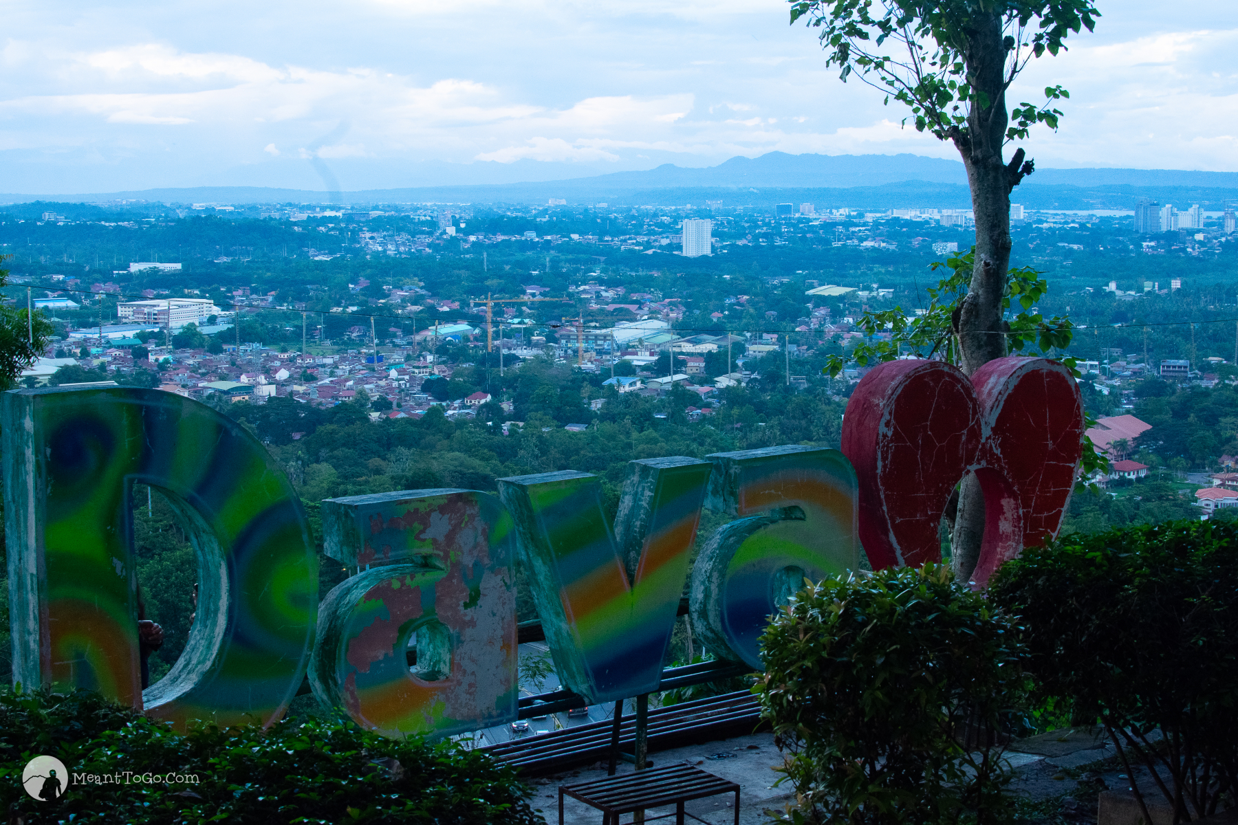 Davao City Panorama as seen from Vista View