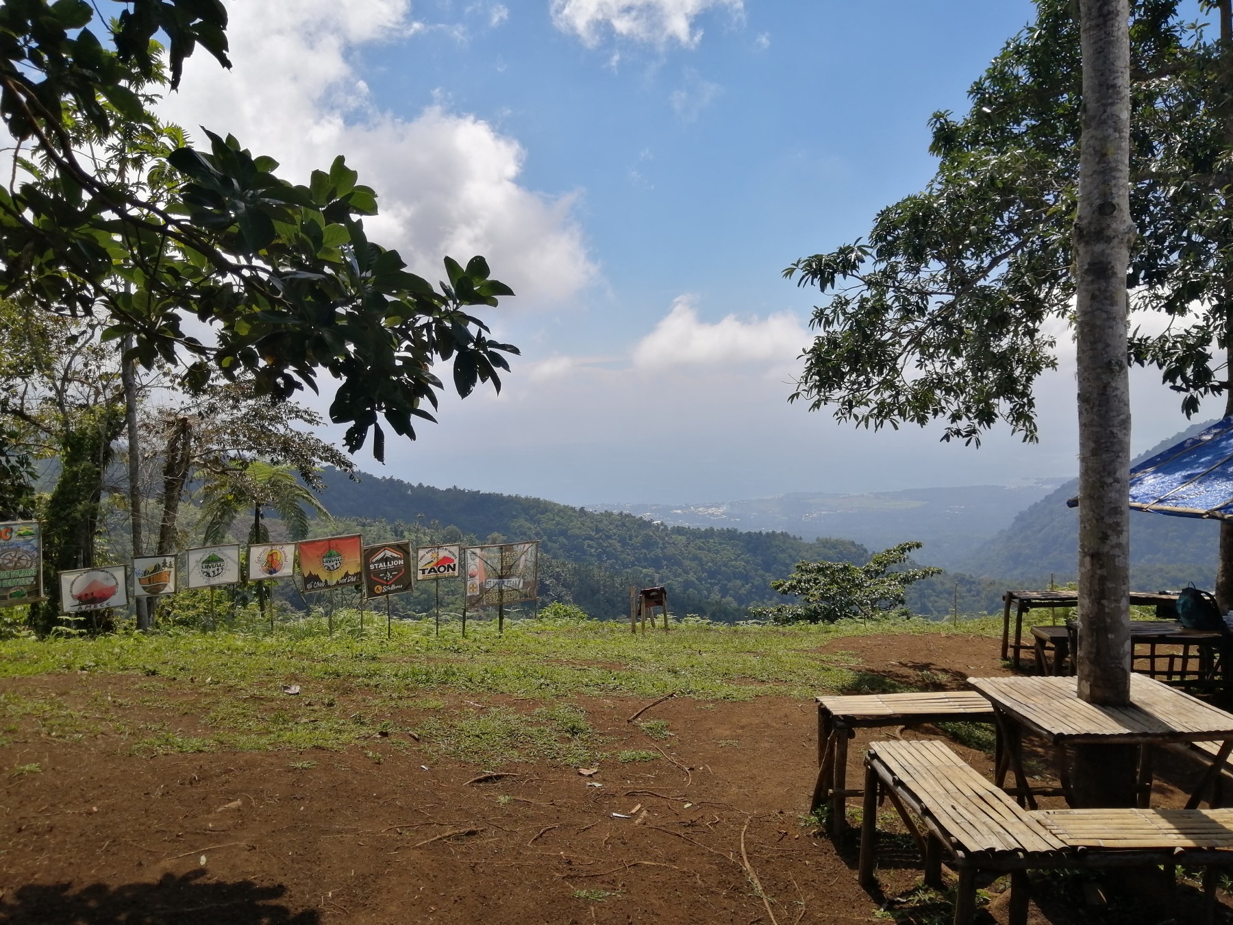 Campsite in Mount Dinor, Santa Cruz, Davao del Sur