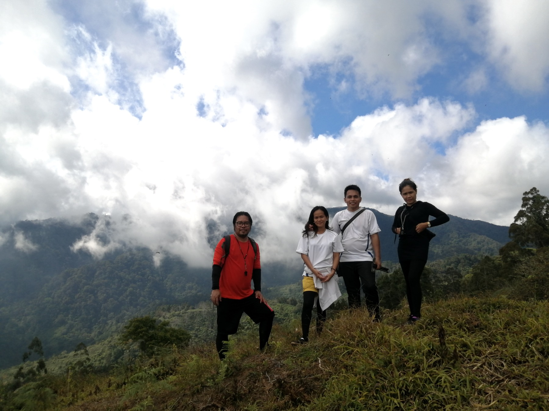 sea of clouds at Mount Dinor 