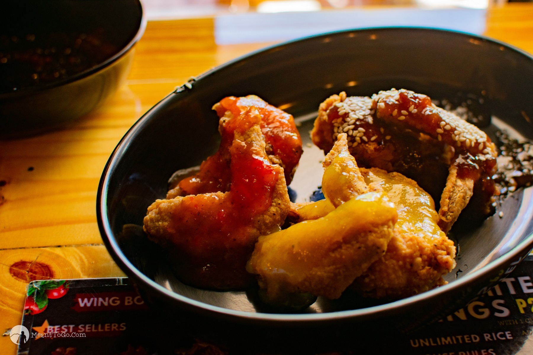 chicken wings at Wing Boss in Davao City