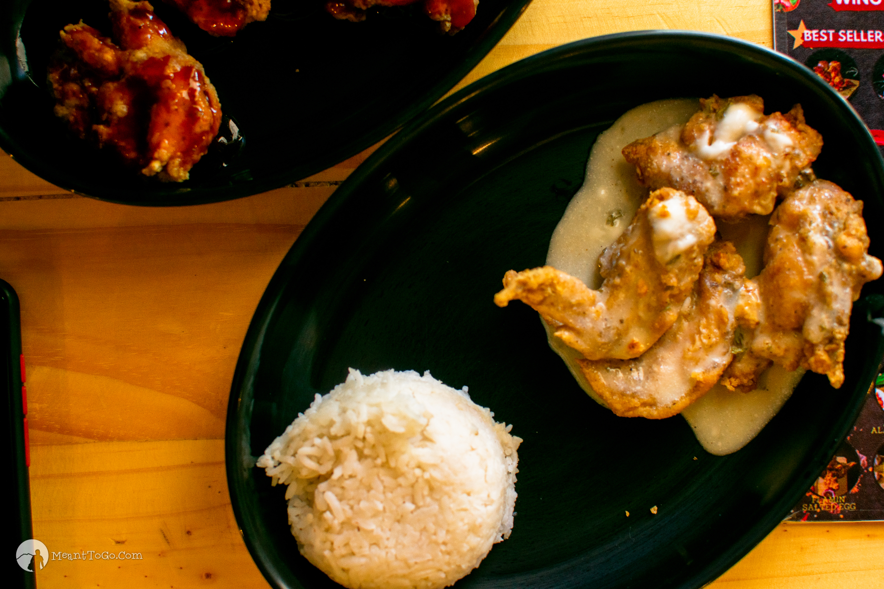 chicken wings at Wing Boss in Davao City