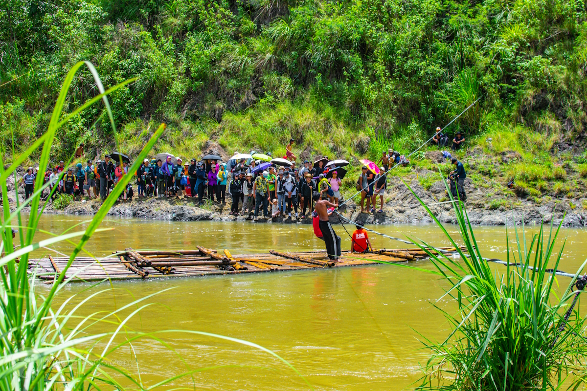 Crossing the Tagoloan River