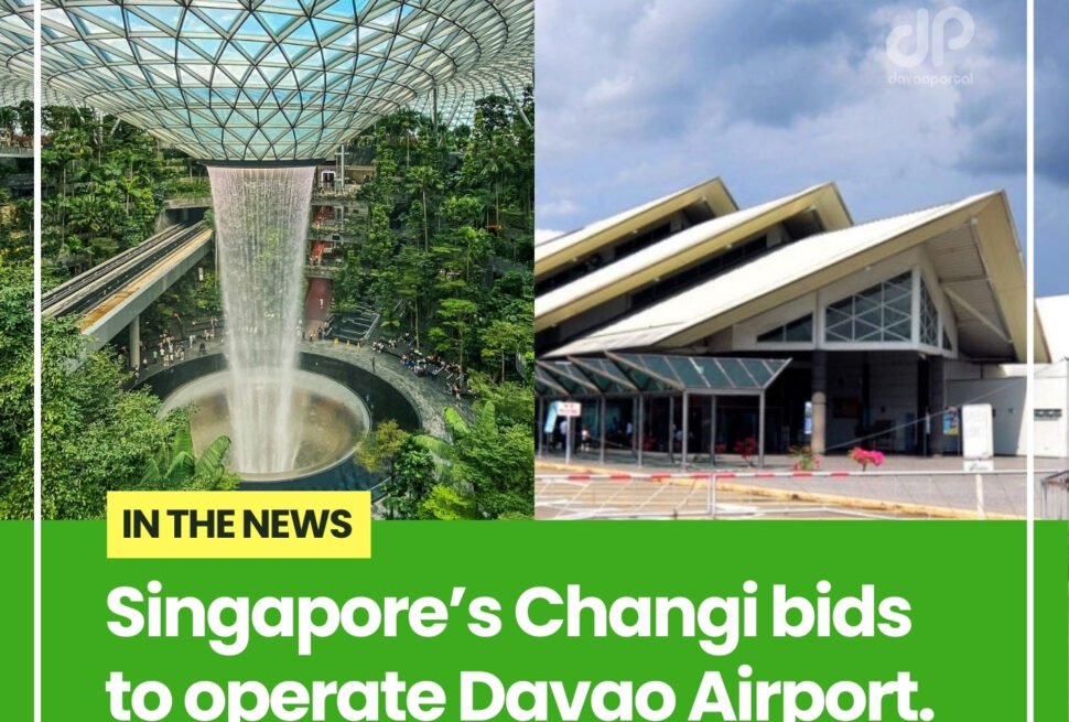 Changi Airport and Davao International Airport